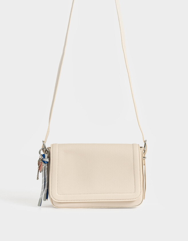 Bandoleras Bandolera Con Charm Crudo - Blanco Crudo