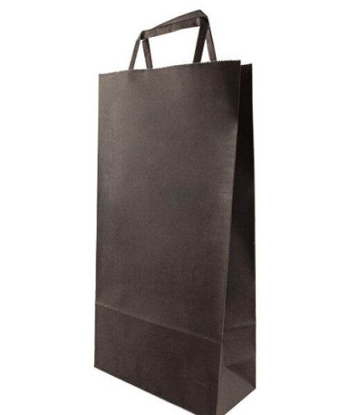 Bolsa lisa acuario 22x10x42 cm NEGRO