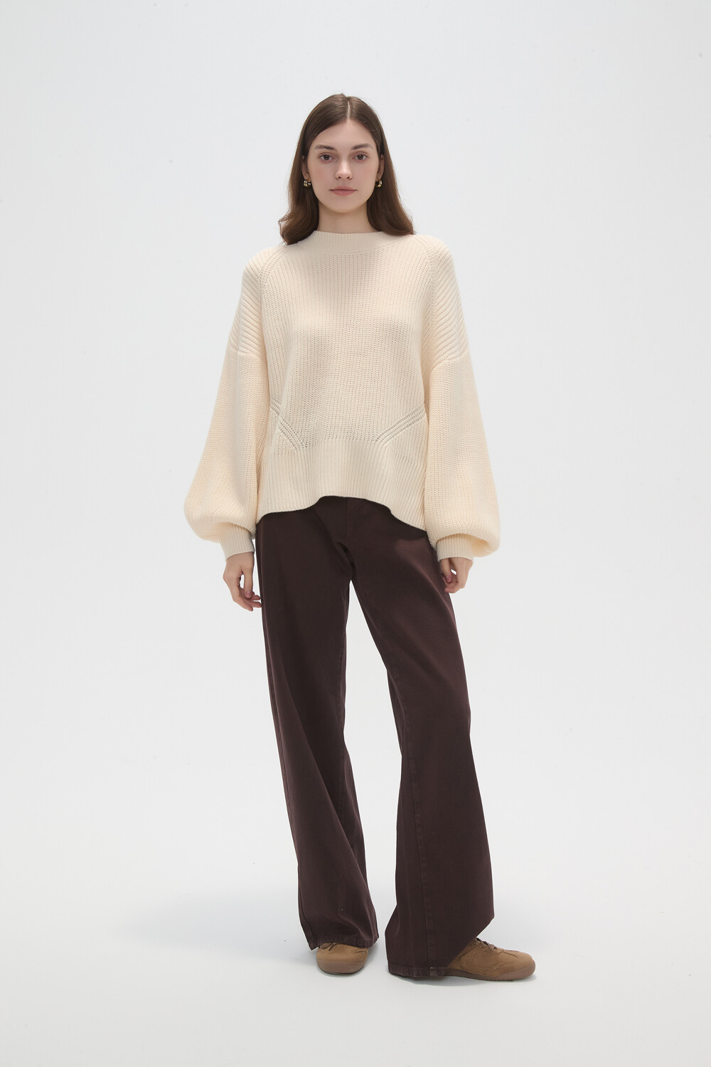Sweater Tiros Crudo / Natural