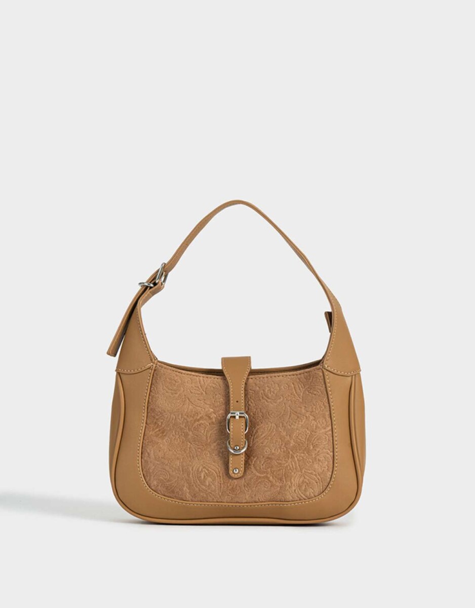 Cartera Saca Combinada - Marron Camel 