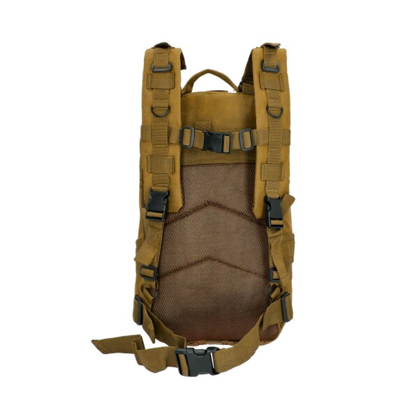 Mochila Táctica Militar Molle 30 Litros Caza Camping Viaje Color Beige Diseño De La Tela Lisa Mochila Táctica Militar Molle 30 Litros Caza Camping Viaje Color Beige Diseño De La Tela Lisa