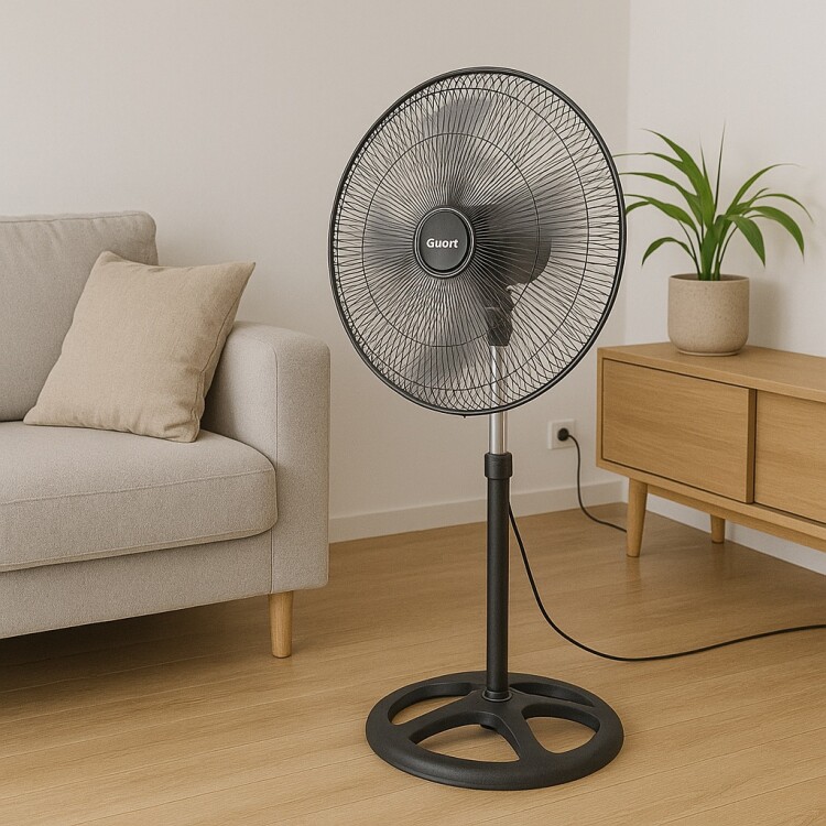 VENTILADOR DE PIE 3 EN 1 CUORI VENTO CUO- 6092 NEGRO