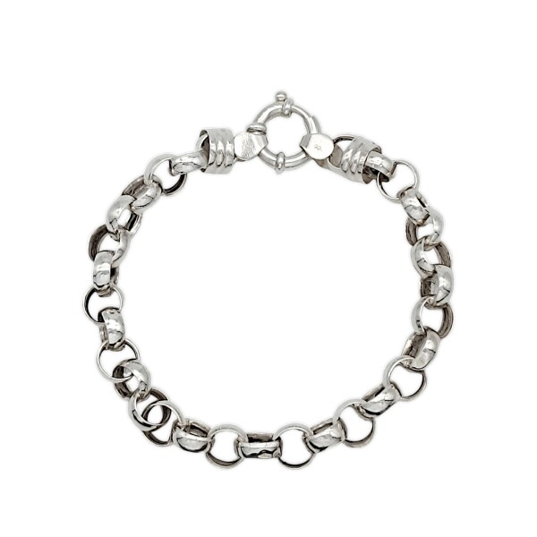 Pulsera Rolo-Plata 925-Sin piedra-PU3150 sinpiedra