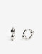 Aros Argollas Metal Aros Argollas Metal - Plateado Rodio