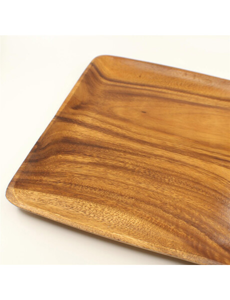 BANDEJA RECTANGULAR MADERA ACACIA 32X24X2CM BANDEJA RECTANGULAR MADERA ACACIA 32X24X2CM