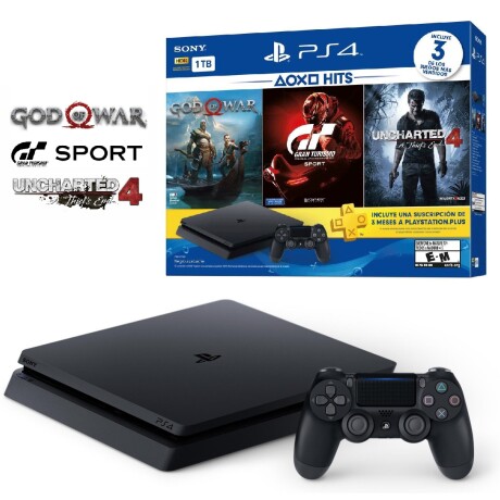 Consola Playstation 4 1TB Slim con 3 Juegos 001