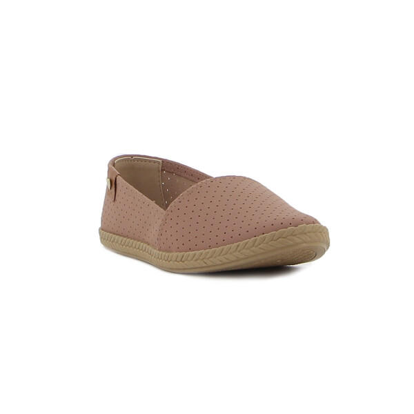 Moleca Zapatilla Casual de Dama Calada Rosa Claro