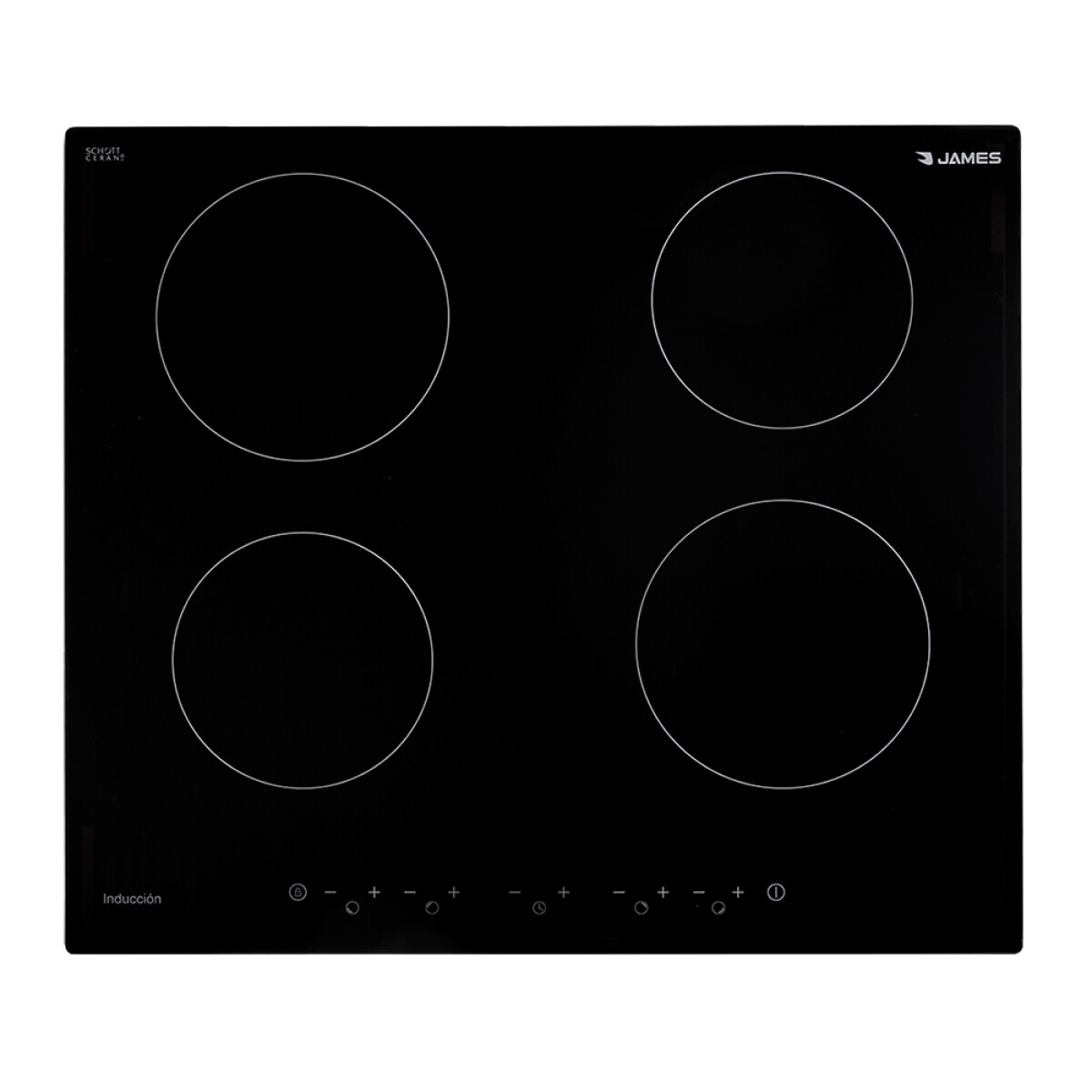 Anafe James 4P G3 Flex Negro 