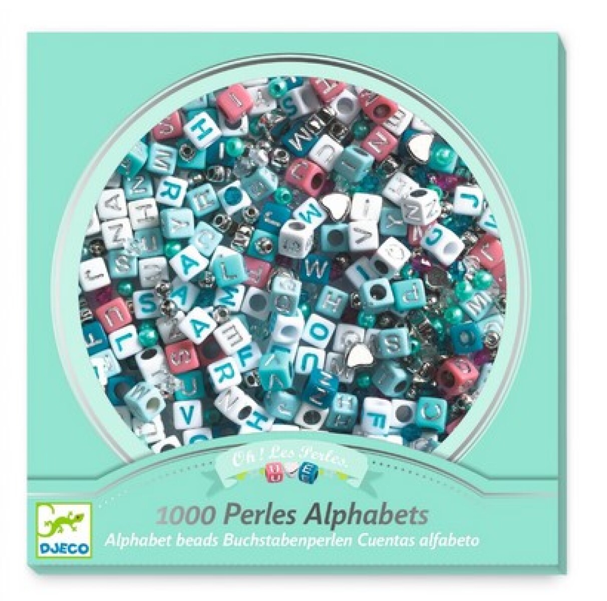 Set para hacer pulseras 1000 piezas - Verde 