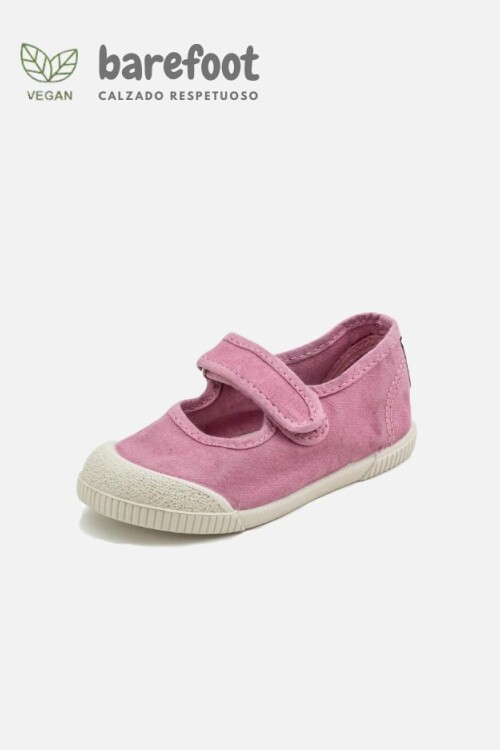 Merceditas barefoot rosa antiq Rosa