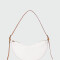 Longchamp - Bolso Cruzado de cuero, Smoothie Negro con Logo