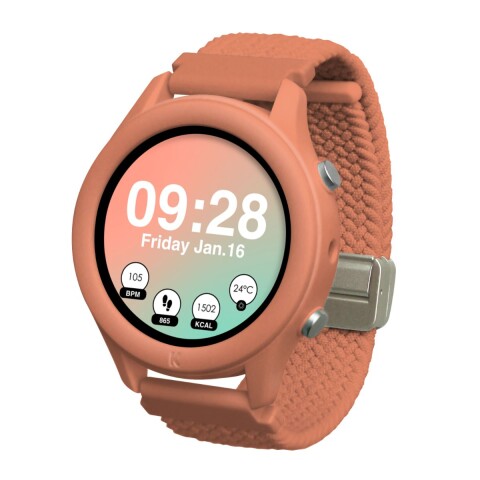 Reloj inteligente Kidywolf para adolescentes +8 Rojo