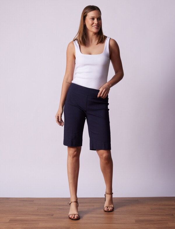 Bermuda Pull On AZUL