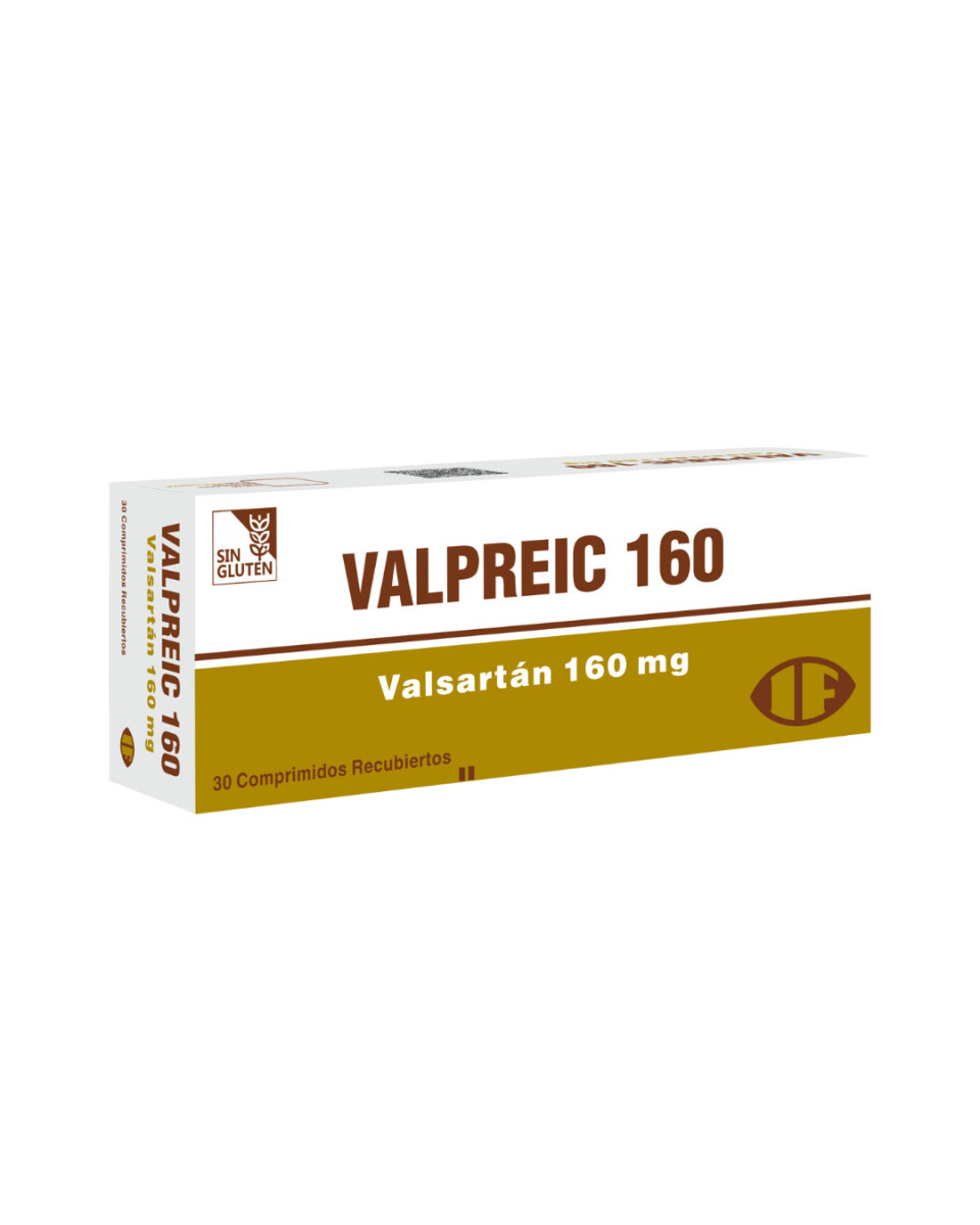 VALPREIC 160 MG CJ X 30 COMP. REC. 