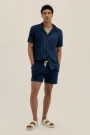 TOWEL CAMP-COLLAR SHIRT Navy
