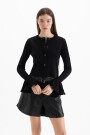CARDIGAN MIRANDA Negro