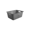 Cesto Caja organizadora de plástico baja 41x31x17cm Ou Cesto Caja Organizadora De Plástico Baja 41x31x17cm Ou