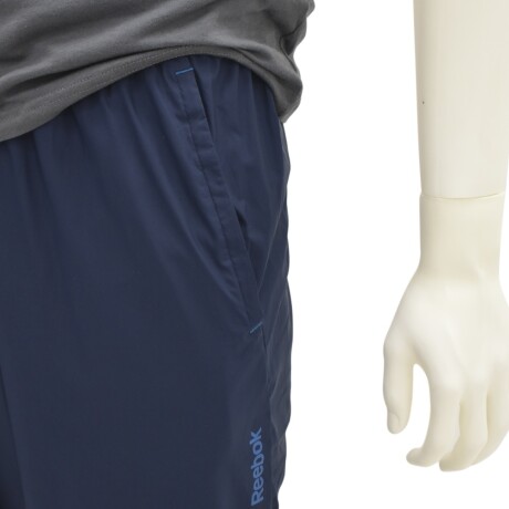 Pantalón Deportivo Hombre Reebok Open Woven Pant p/ Fitness Azul
