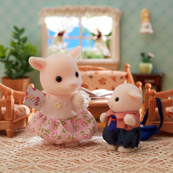 Sylvanian Families Familia Cabras Cabritas Muñeco Infantil Sylvanian Families Familia Cabras Cabritas Muñeco Infantil