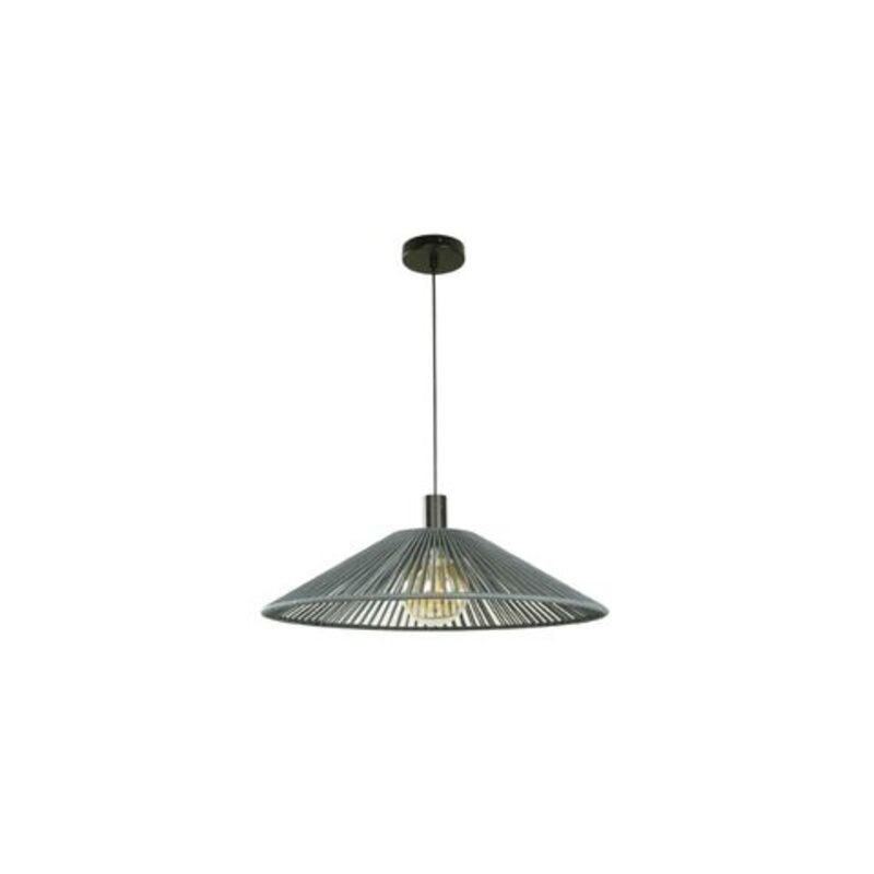 COLGANTE 1L JADE E27 GRIS DIAMETRO 60CM COLGANTE 1L JADE E27 GRIS DIAMETRO 60CM