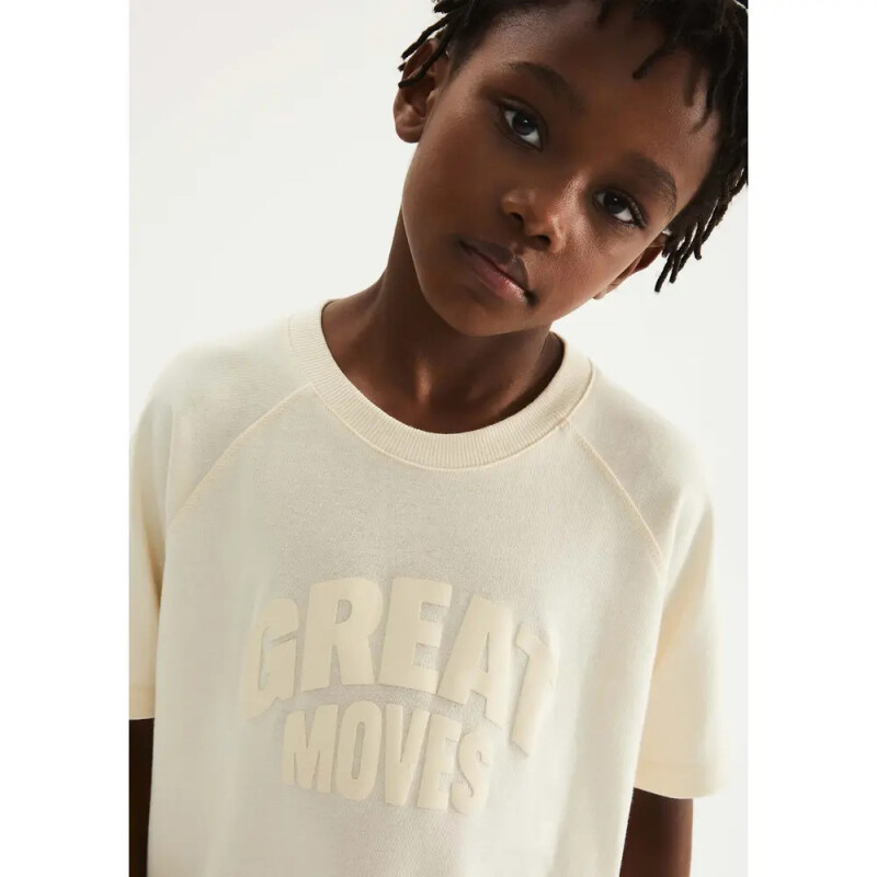 CAMISETA MM MASC AMARELO CLARO