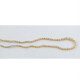 Collar De Perlas Naturales Con Broche De Perlitas Y Diamantes, 42 Cm Collar De Perlas Naturales Con Broche De Perlitas Y Diamantes, 42 Cm
