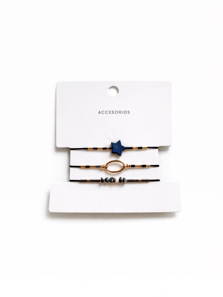 PULSERA PACK X3 - VARIANTE 2 