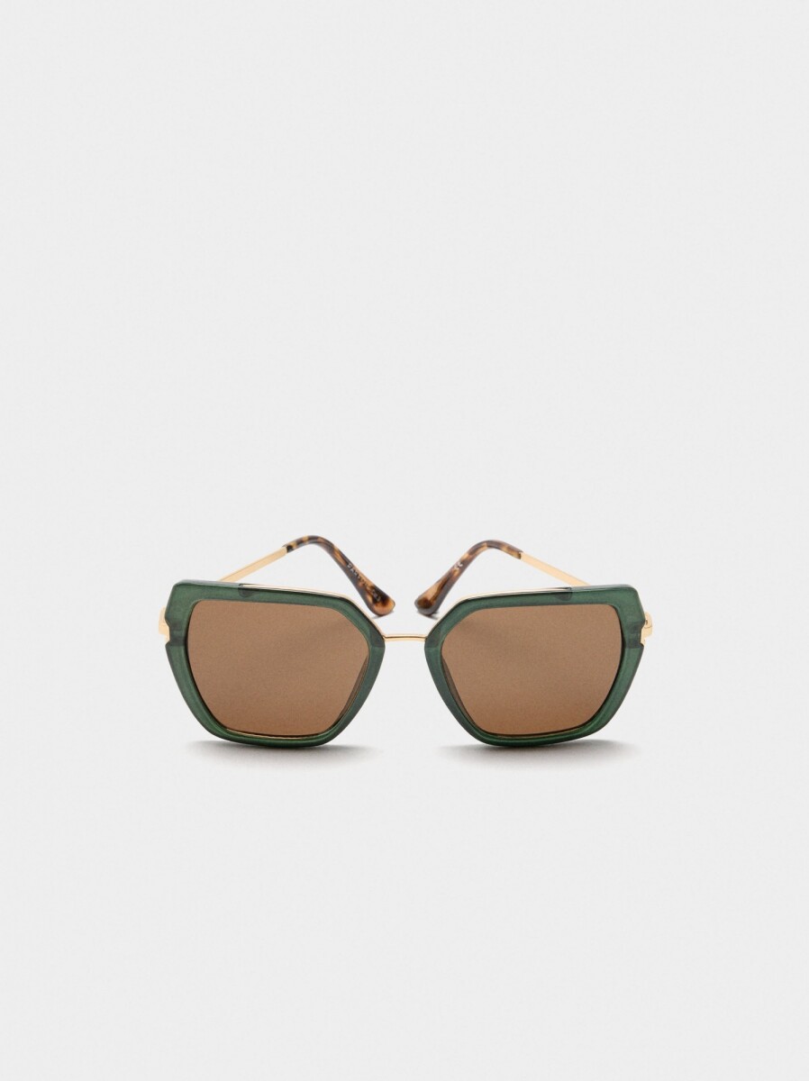 Gafas De Sol De Mariposa - verde 