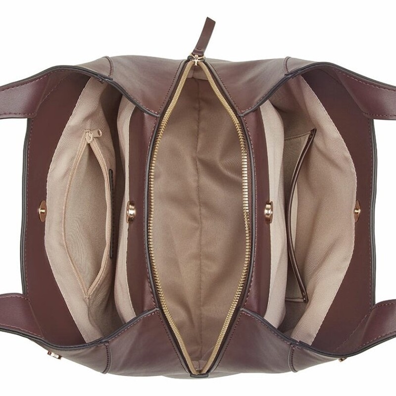 Shoulder Bags Eamon 3 Comp Raisin