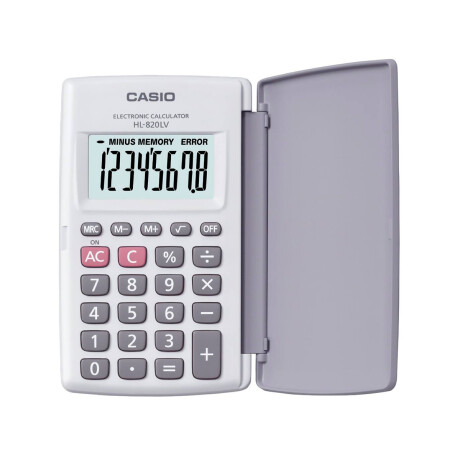 Calculadora de Bolsillo Casio HL-820LV 8 Digitos Calculadora de Bolsillo Casio HL-820LV 8 Digitos