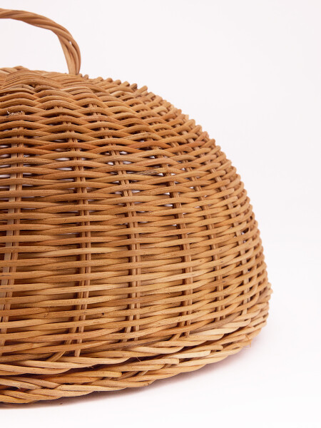 BANDEJA CON TAPA TEJIDA NATURAL