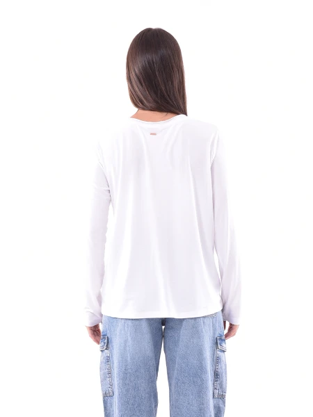 REMERA LORA BLANCO