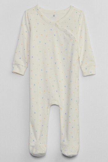 Pijama Estampado Bebé Ivory Frost