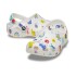 Classic Doodle Print Clog T - Niños White/multi