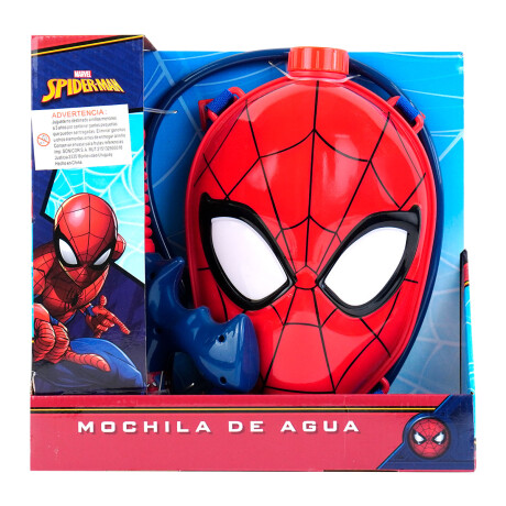 Pistola de agua con mochila Spiderman 2L Pistola de agua con mochila Spiderman 2L