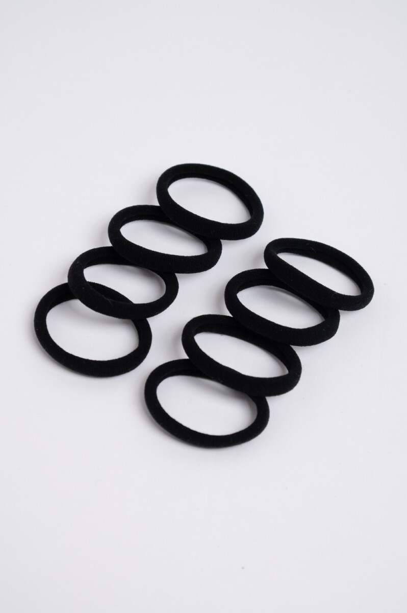 Pack x 8 gomitas - Negro 