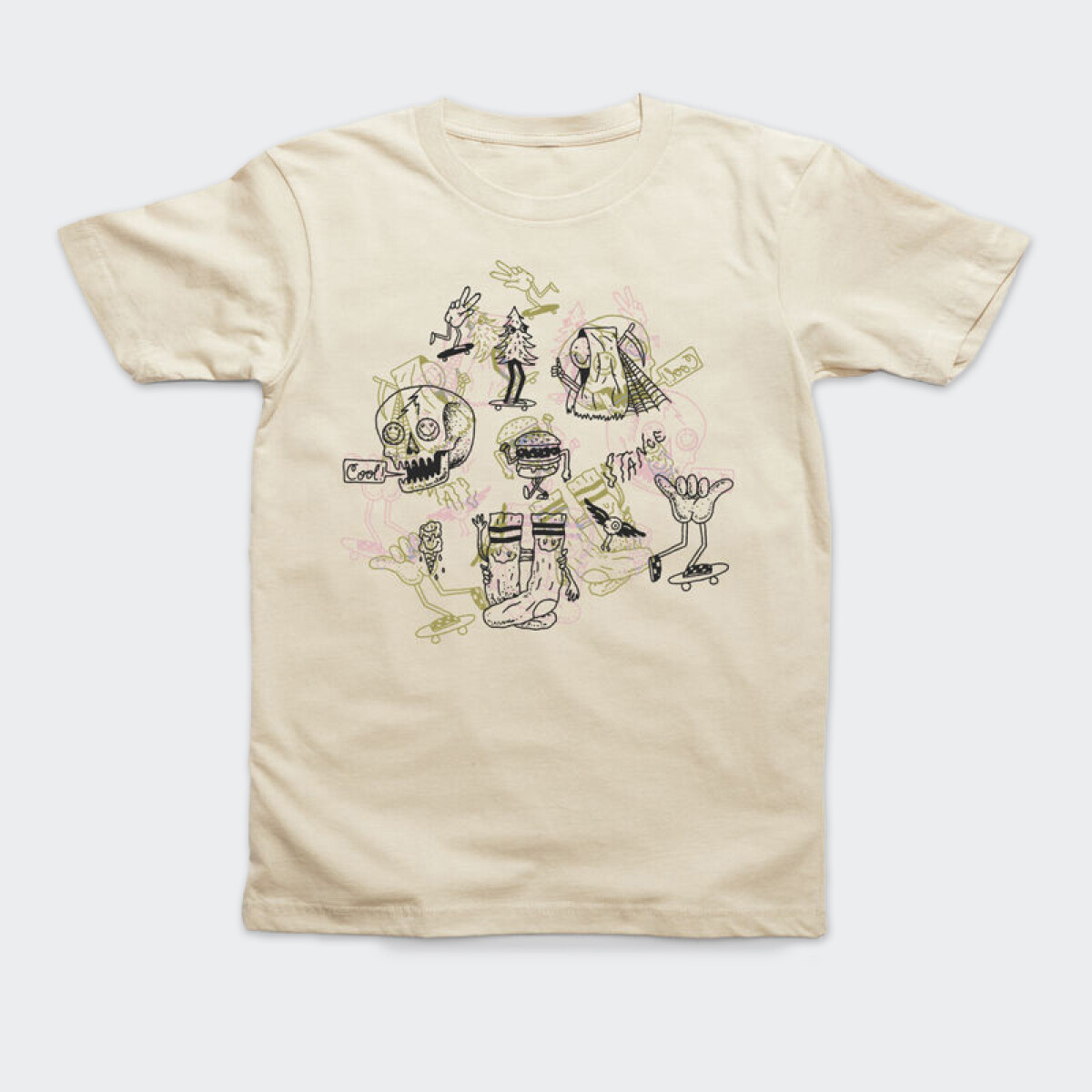 Remera Stance Duster - Beige 