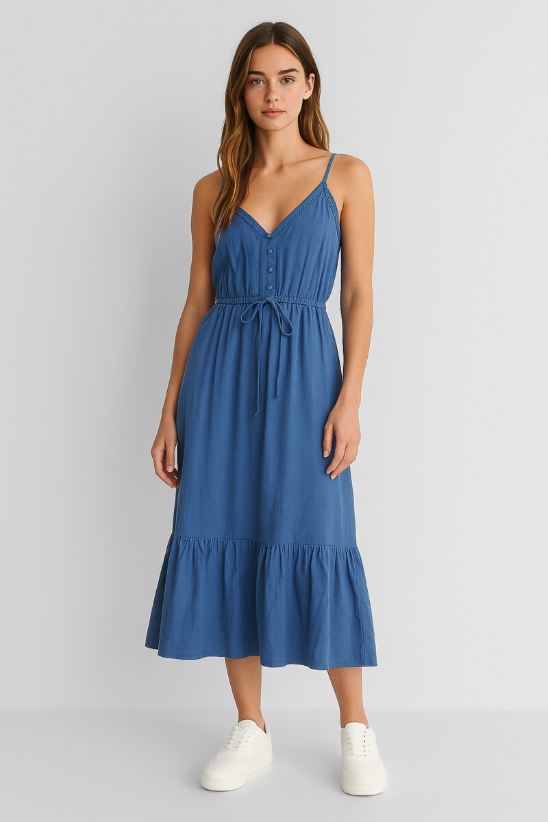 Vestido Allistairs - Anil 