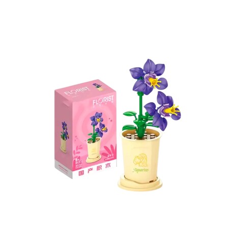 Bloques Mini Flor Flor Violeta