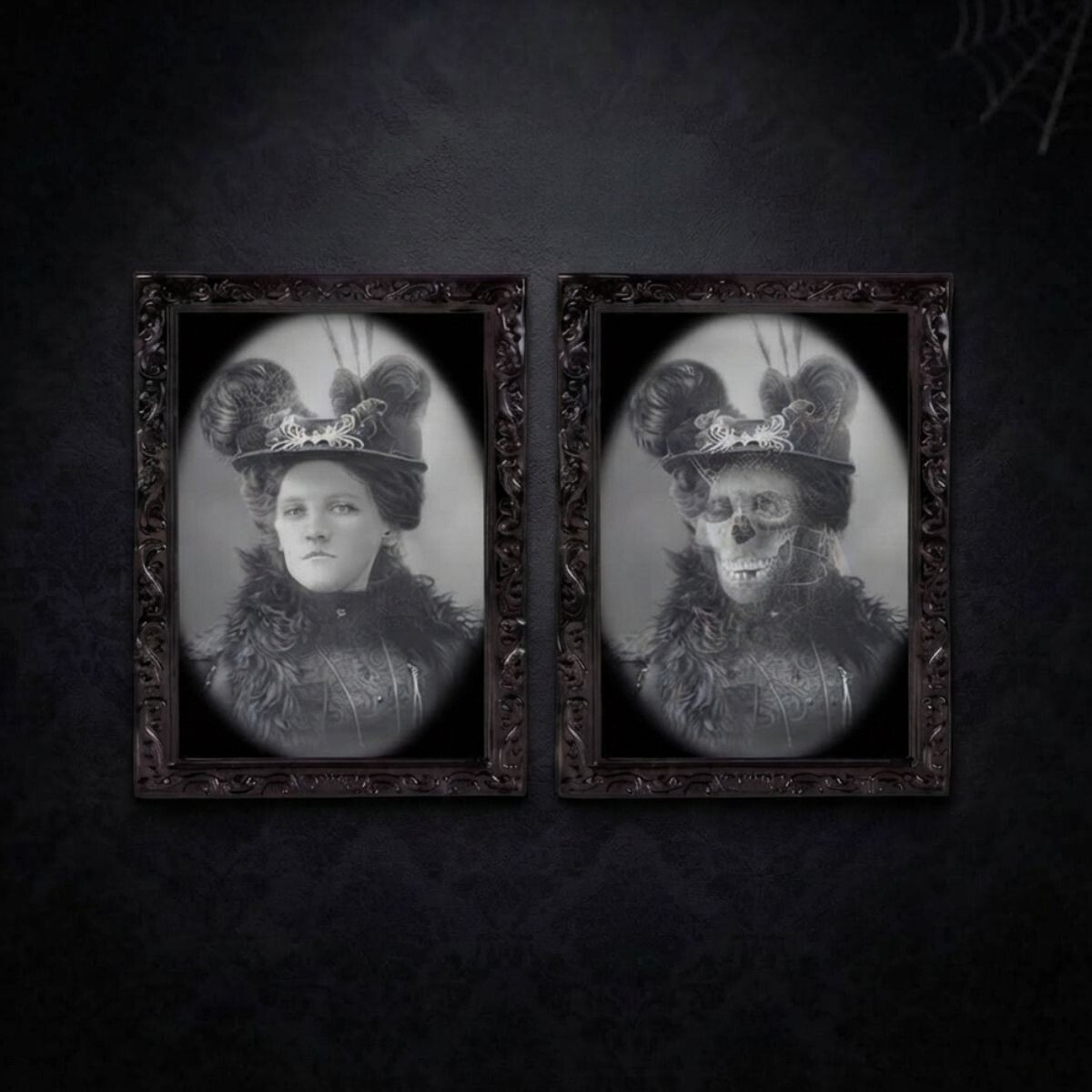 Cuadro de Foto Halloween Efecto Lenticular - Mujer 