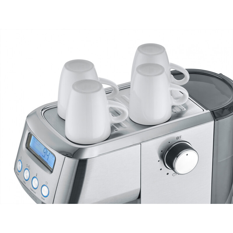 CAFETERA ESPRESSO MANUAL DIGITAL GOURMET CREAM SLIM CAFETERA ESPRESSO MANUAL DIGITAL GOURMET CREAM SLIM