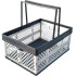 Canasto organizador plegable con asas Canasto Organizador Plegable Con Asas