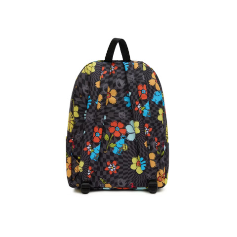 MOCHILA VANS X SESAME STREET OLD SKOOL Black & Flowers
