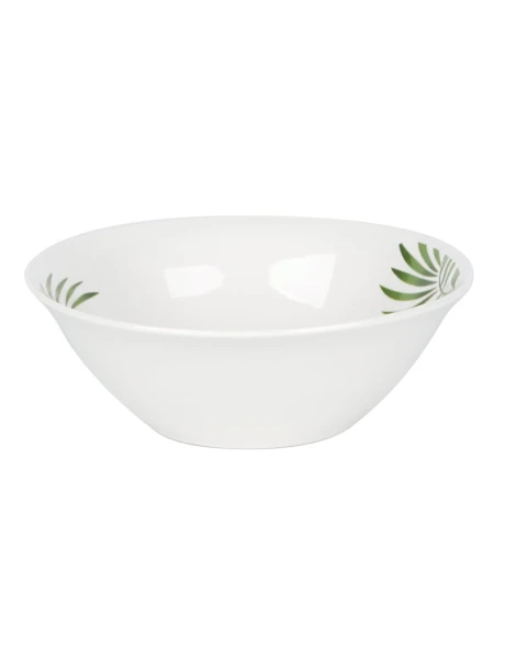 BOWL PORCELANA D13CM HOJAS VERDES BOWL PORCELANA D13CM HOJAS VERDES