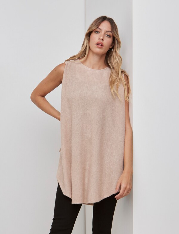 Poncho Solid BEIGE