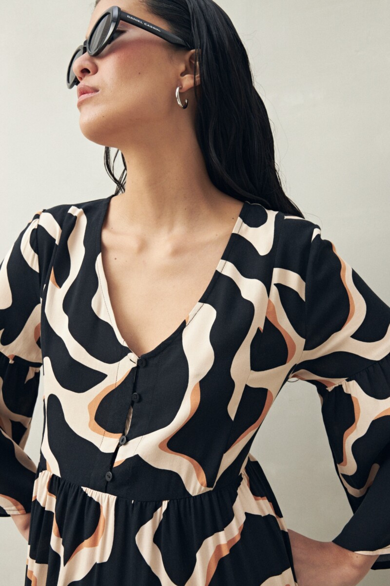 VESTIDO SAMARA Negro