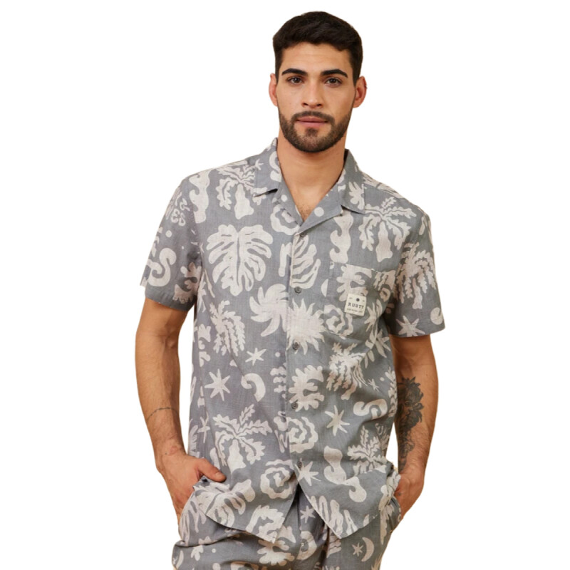 Camisa Rusty Terrel - Gris Camisa Rusty Terrel - Gris