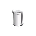 PAPELERA TACHO ACERO INOXIDABLE TRAMONTINA 3LTS PLATEADO
