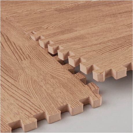 Set X20 Tatami Alfombra Piso Encastre Simil Madera Oscura