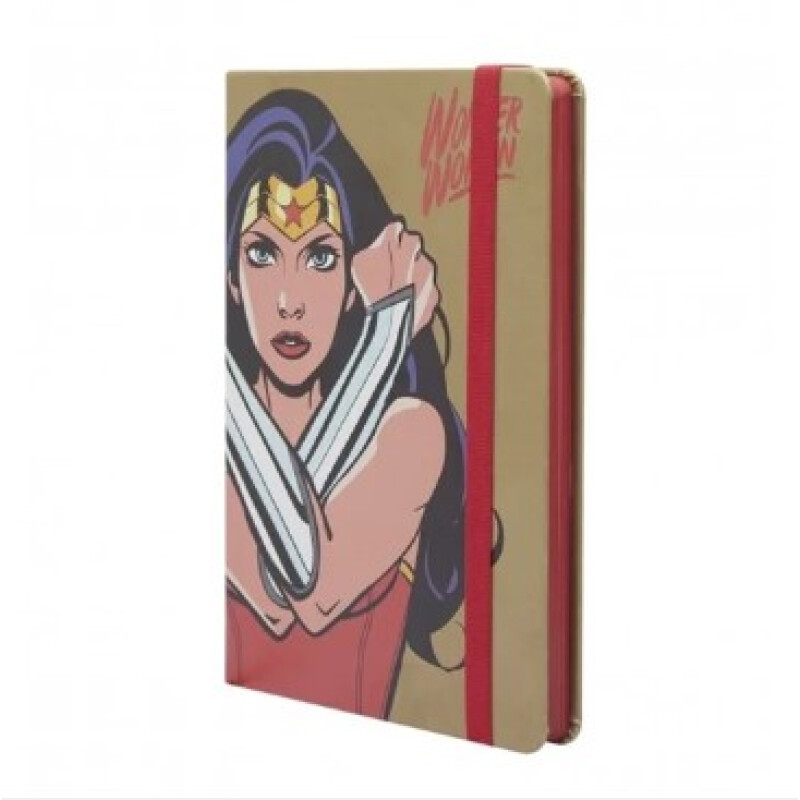 Cuaderno A5 mooving wonder woman rayado Cuaderno A5 Mooving Wonder Woman Rayado